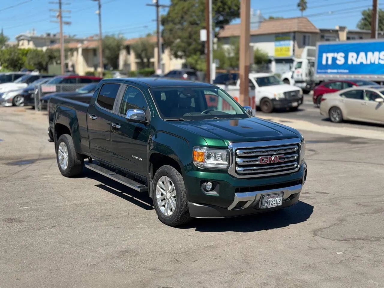 Used 2016 GMC Canyon SLT w/ LPO, Gearon Bar Package RWD image 2