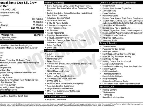 Used 2022 Hyundai Santa Cruz SEL w/ Activity Package image 6