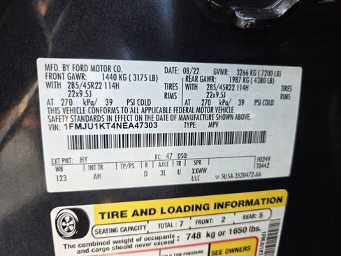 Used 2022 Ford Expedition Limited RWD image 19