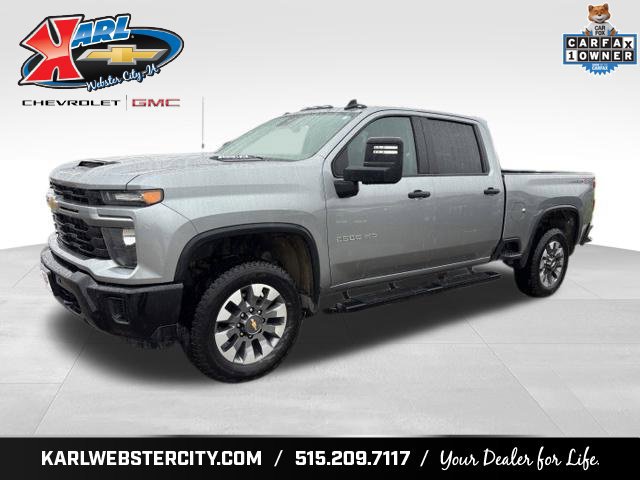 Certified 2025 Chevrolet Silverado 2500 Custom w/ Custom Value Package AWD/4WD image 1