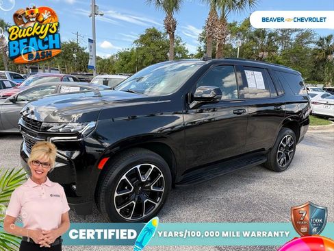 Used 2024 Chevrolet Tahoe RST w/ Luxury Package RWD image 1