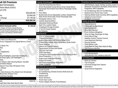 Certified 2023 Audi Q5 2.0T Premium w/ Convenience Package image 29