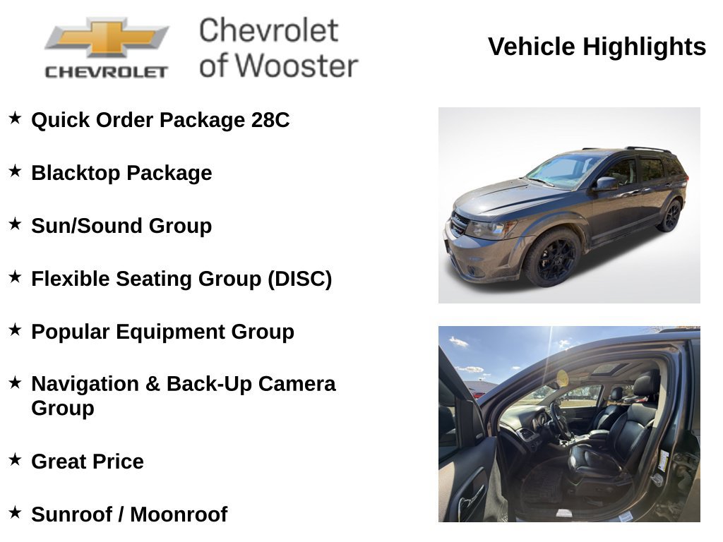 Used 2015 Dodge Journey SXT w/ Sun/Sound Group AWD/4WD image 2