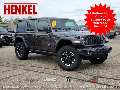 Used 2025 Jeep Wrangler Unlimited Rubicon 4xe w/ Convenience Group AWD/4WD image 1