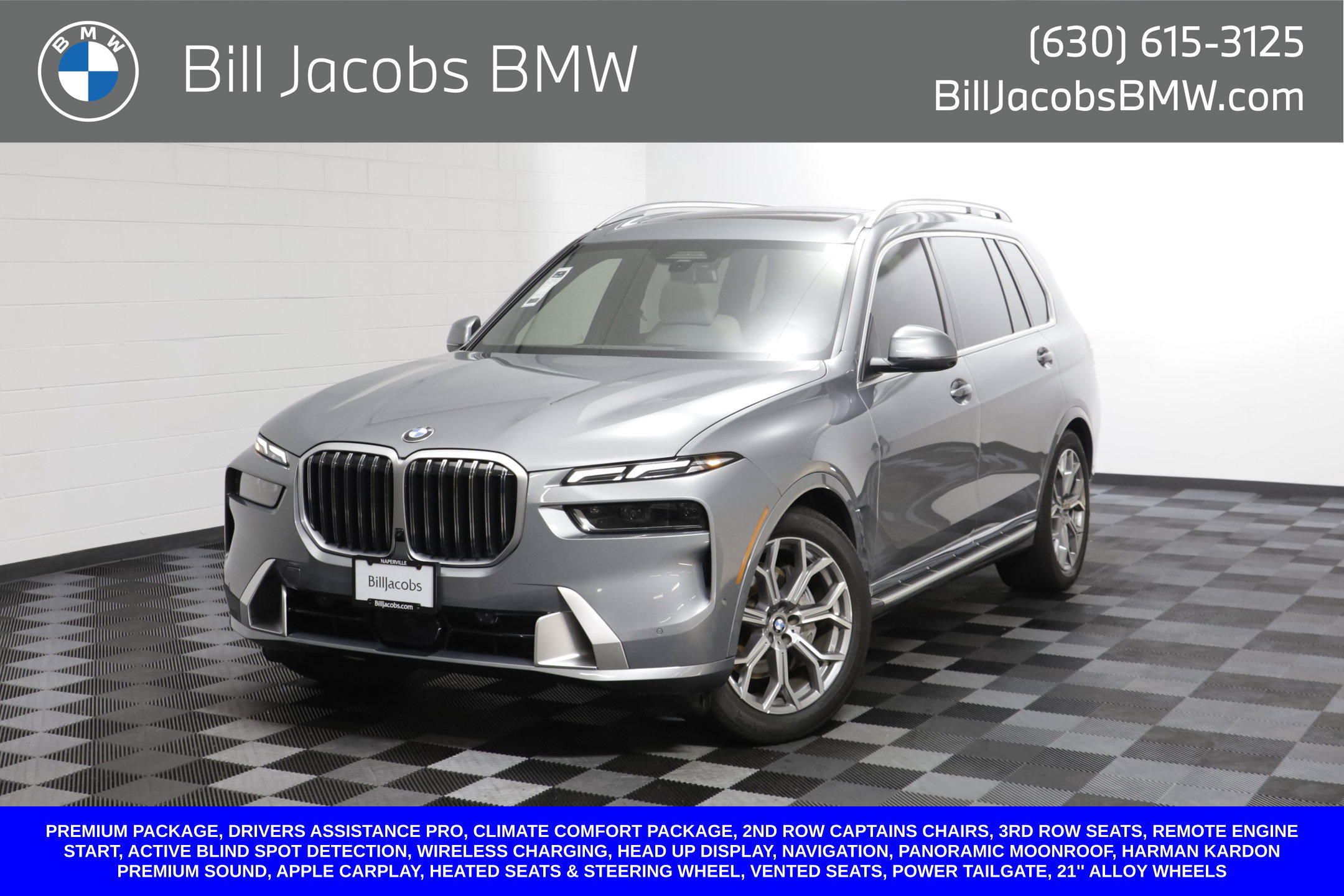 Used 2023 BMW X7 xDrive40i w/ Premium Package AWD/4WD image 1