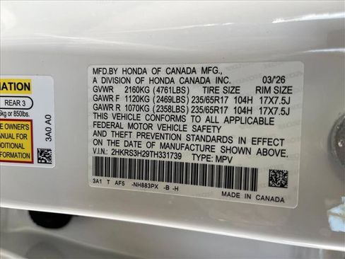 Used 2026 Honda CR-V LX image 24
