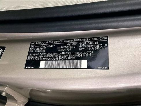 New 2026 Volvo XC60 B5 Ultra w/ Climate Package AWD/4WD image 14