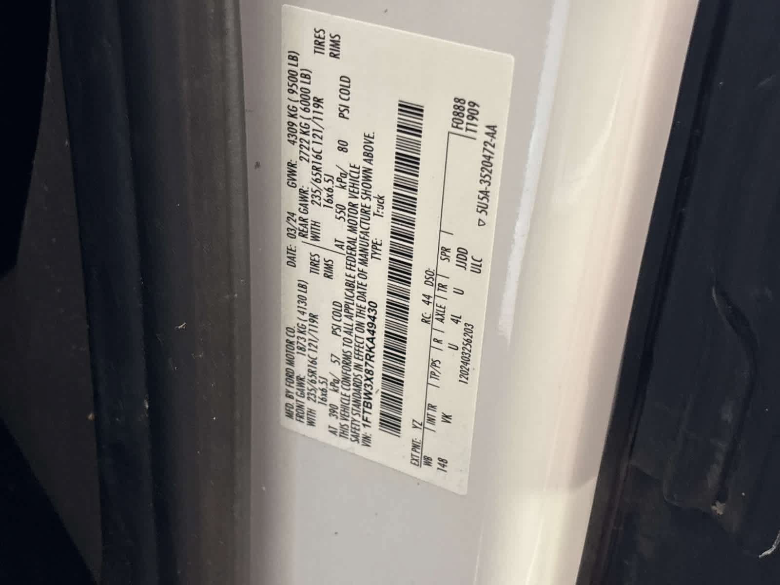 Used 2024 Ford Transit 350 148 High Roof Extended RWD image 29