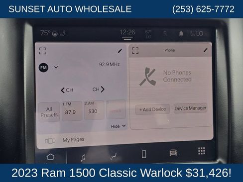 Used 2023 RAM 1500 Warlock AWD/4WD image 31