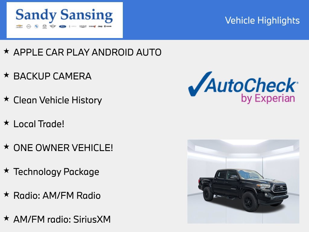 Used 2022 Toyota Tacoma SR5 w/ Technology Package RWD image 7