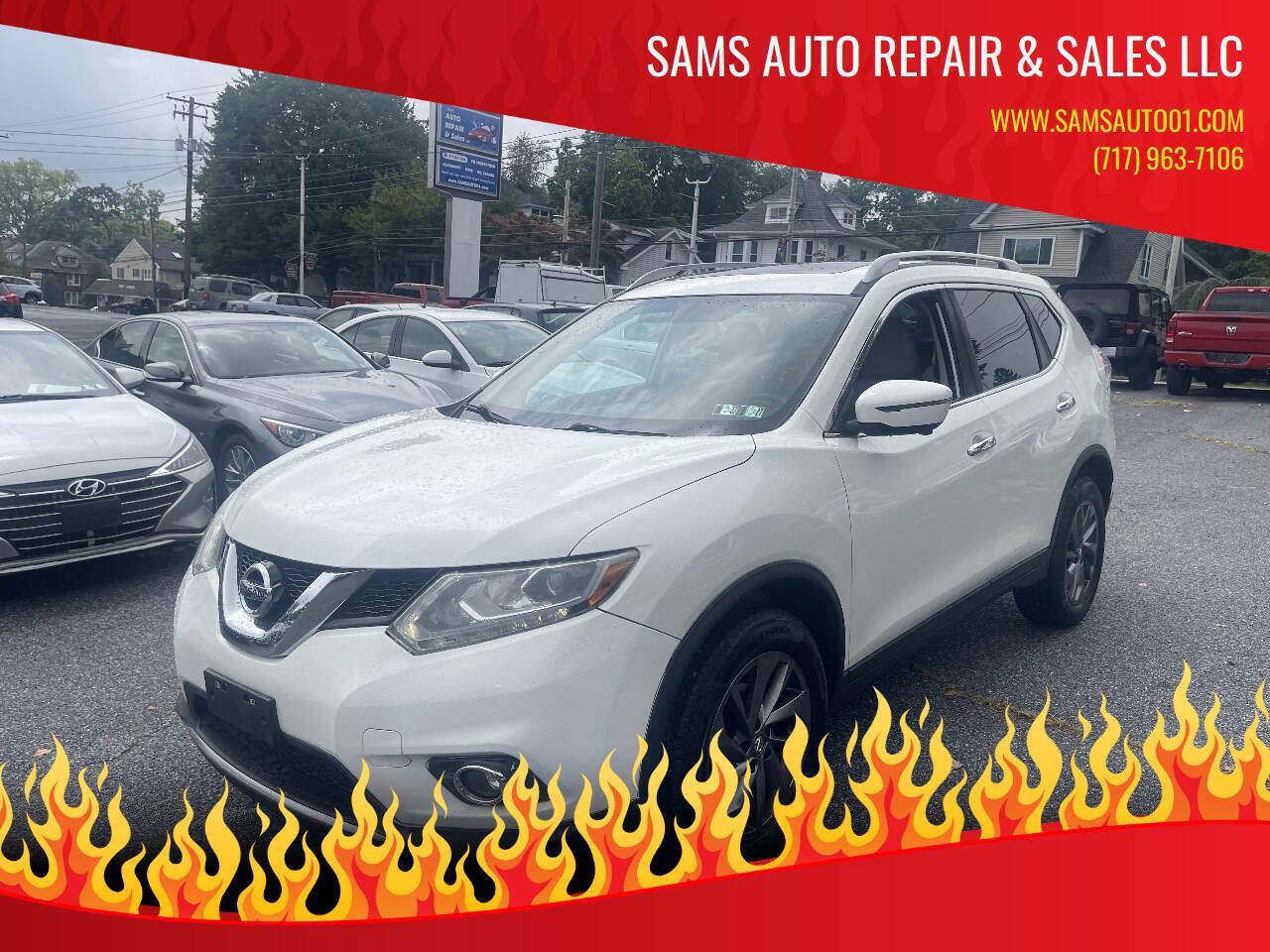 Used 2016 Nissan Rogue SL w/ SL Premium Package AWD/4WD image 1