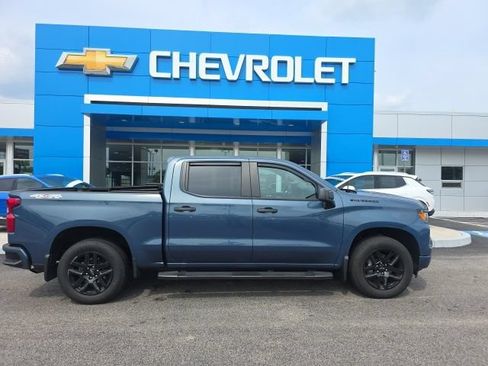 Used 2024 Chevrolet Silverado 1500 Custom w/ LPO, Dark Essentials Package AWD/4WD image 2