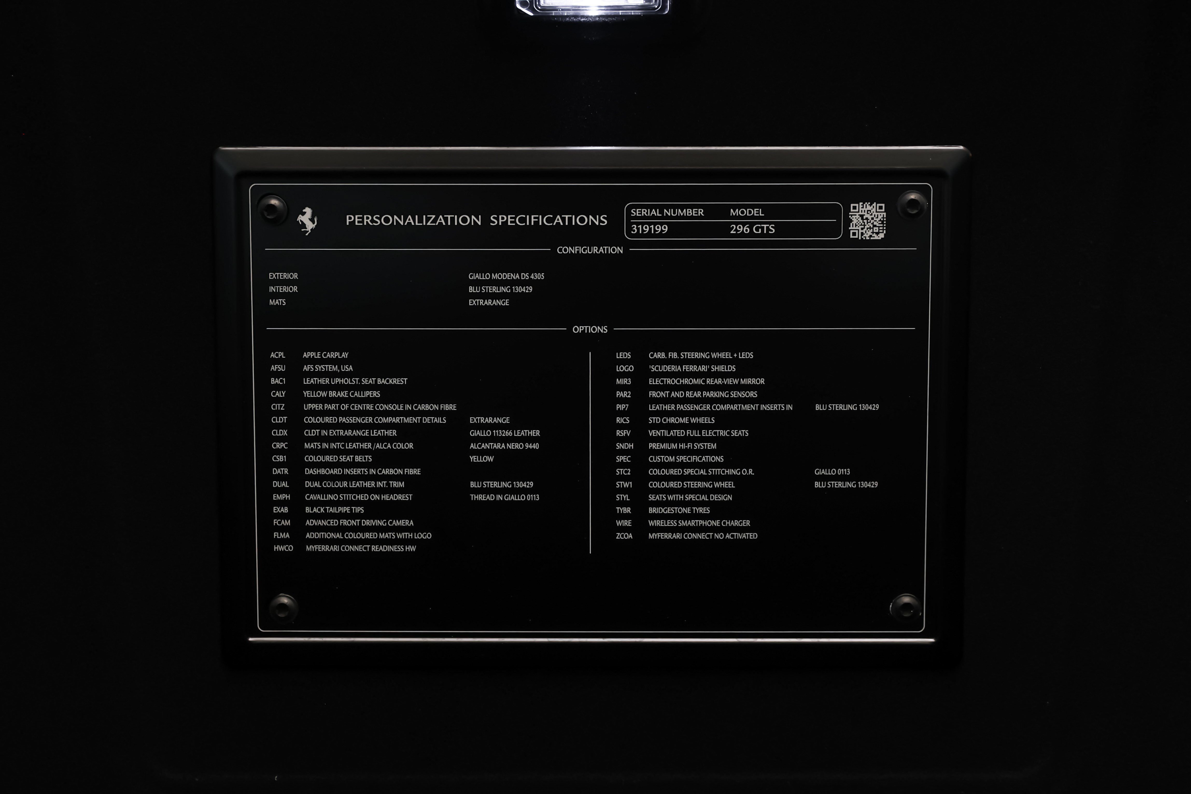 Used 2025 Ferrari 296 GTS RWD image 43
