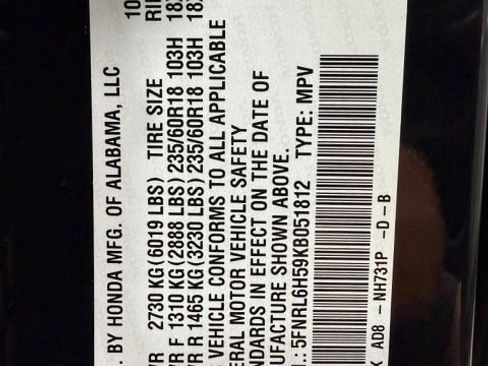 Used 2019 Honda Odyssey EX image 28