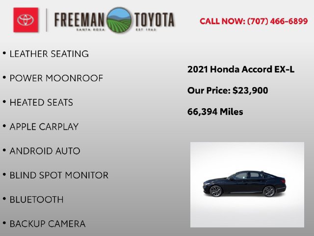 Used 2021 Honda Accord EX-L image 4