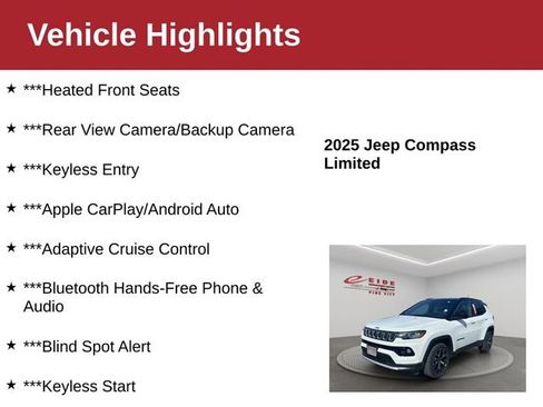 Used 2025 Jeep Compass Limited image 3