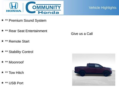 Certified 2025 Honda Ridgeline Black Edition image 10