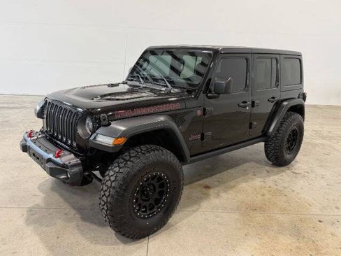 Used 2018 Jeep Wrangler Unlimited Rubicon w/ Steel Bumper Group AWD/4WD image 2