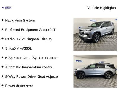 Certified 2024 Chevrolet Traverse LT w/ LPO, Floor Liner Package