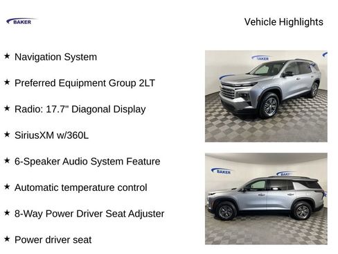 Certified 2024 Chevrolet Traverse LT w/ LPO, Floor Liner Package AWD/4WD image 4
