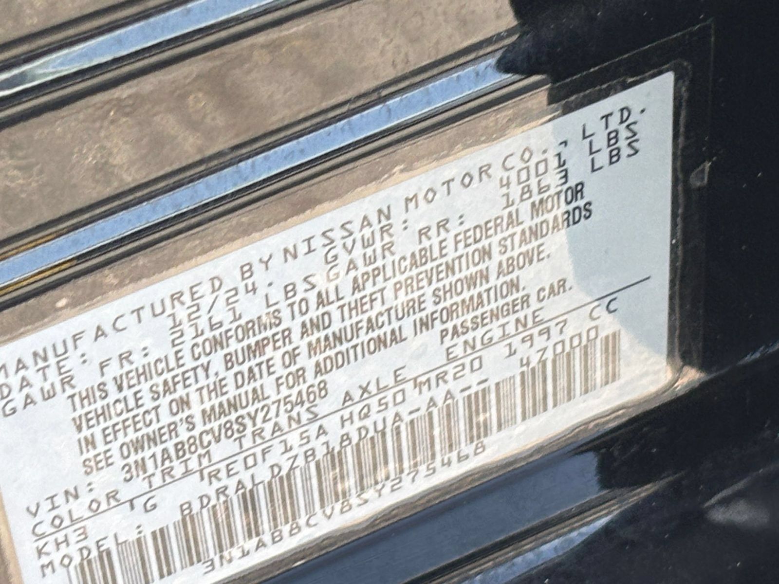 Used 2025 Nissan Sentra SV FWD image 28