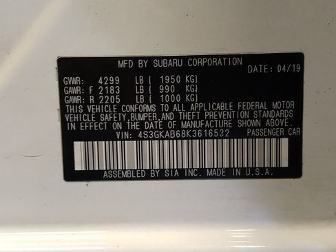 Used 2019 Subaru Impreza 2.0i w/ Eyesight image 33