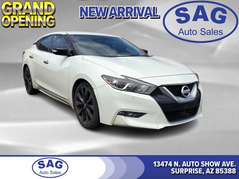 Used 2017 Nissan Maxima SR w/ Midnight Edition image 1