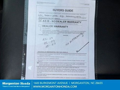 Used 2020 GMC Terrain Denali w/ Denali Premium Package AWD/4WD image 34