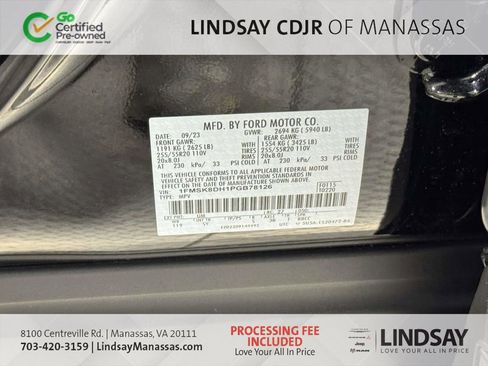 Used 2023 Ford Explorer XLT w/ Equipment Group 202A AWD/4WD image 33