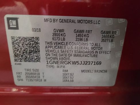 Used 2018 Chevrolet Traverse LT FWD image 33