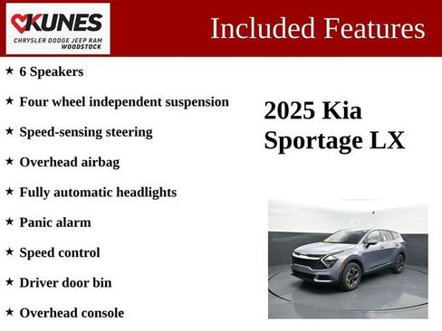 Used 2025 Kia Sportage LX image 3