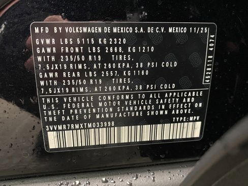 New 2026 Volkswagen Tiguan SE image 30