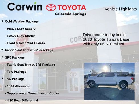Used 2010 Toyota Tundra Grade image 6