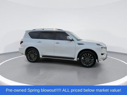 Used 2023 Nissan Armada Platinum w/ Captain's Chairs Package AWD/4WD image 9