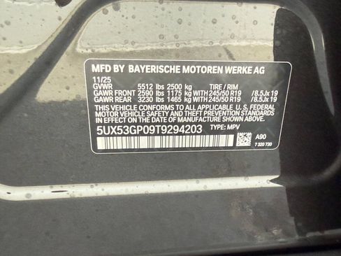 Used 2026 BMW X3 xDrive30i w/ Convenience Package AWD/4WD image 19