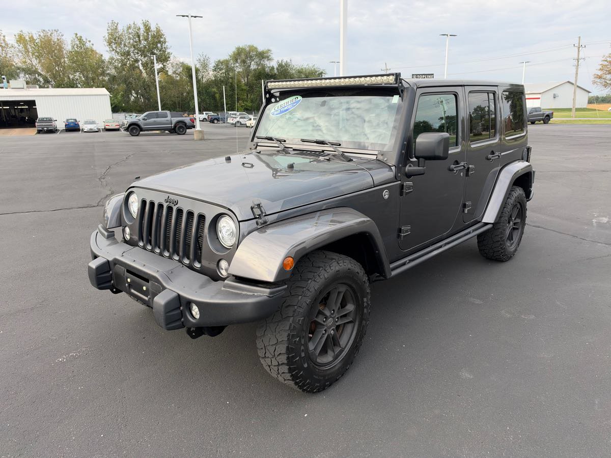 Used 2017 Jeep Wrangler Unlimited Sahara AWD/4WD image 1