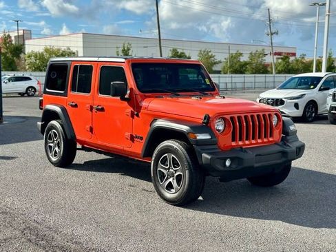 Certified 2023 Jeep Wrangler Unlimited Sport image 1