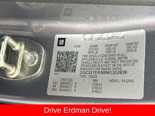 Used 2021 Chevrolet Colorado ZR2 AWD/4WD image 32