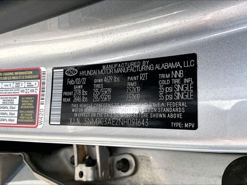 Used 2022 Hyundai Tucson SEL w/ Convenience + Premium Package image 32