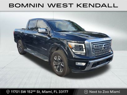 Used 2021 Nissan Titan Platinum Reserve w/ Moonroof Package
