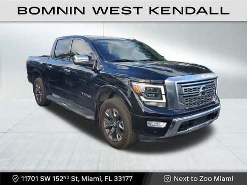 Used 2021 Nissan Titan Platinum Reserve w/ Moonroof Package image 1