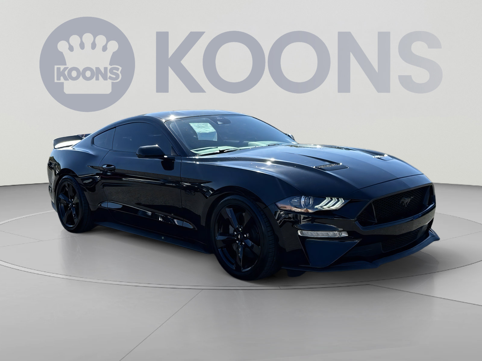Used 2021 Ford Mustang GT Premium w/ Black Accent Package RWD image 2