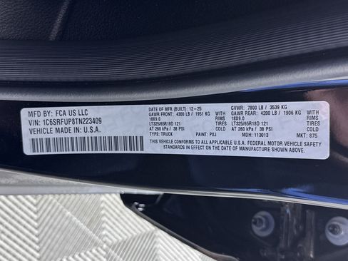 New 2026 RAM 1500 RHO AWD/4WD image 33