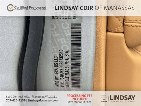 Certified 2025 Jeep Grand Cherokee L Summit AWD/4WD image 15