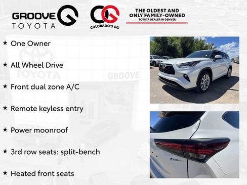 Used 2025 Toyota Highlander Limited AWD/4WD image 4