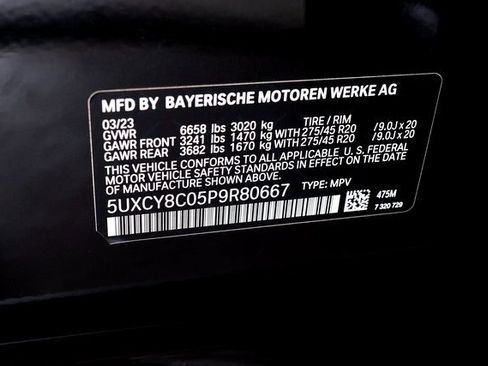 Used 2023 BMW X6 M50i w/ Parking Assistance Package image 74