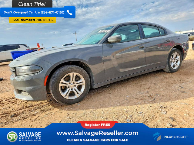 Used 2019 Dodge Charger SXT w/ Leather Interior Group RWD image 1