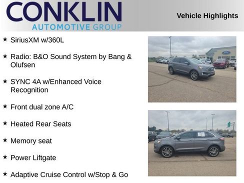 Used 2021 Ford Edge Titanium w/ Equipment Group 301A image 2