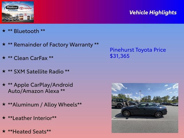 Used 2025 Genesis G70 2.5T AWD/4WD image 11