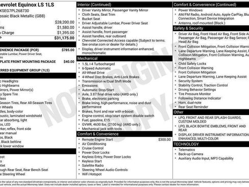 Certified 2023 Chevrolet Equinox LS w/ LS Convenience Package AWD/4WD image 41